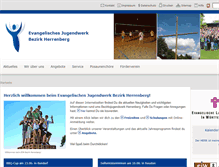 Tablet Screenshot of ejw-herrenberg.de